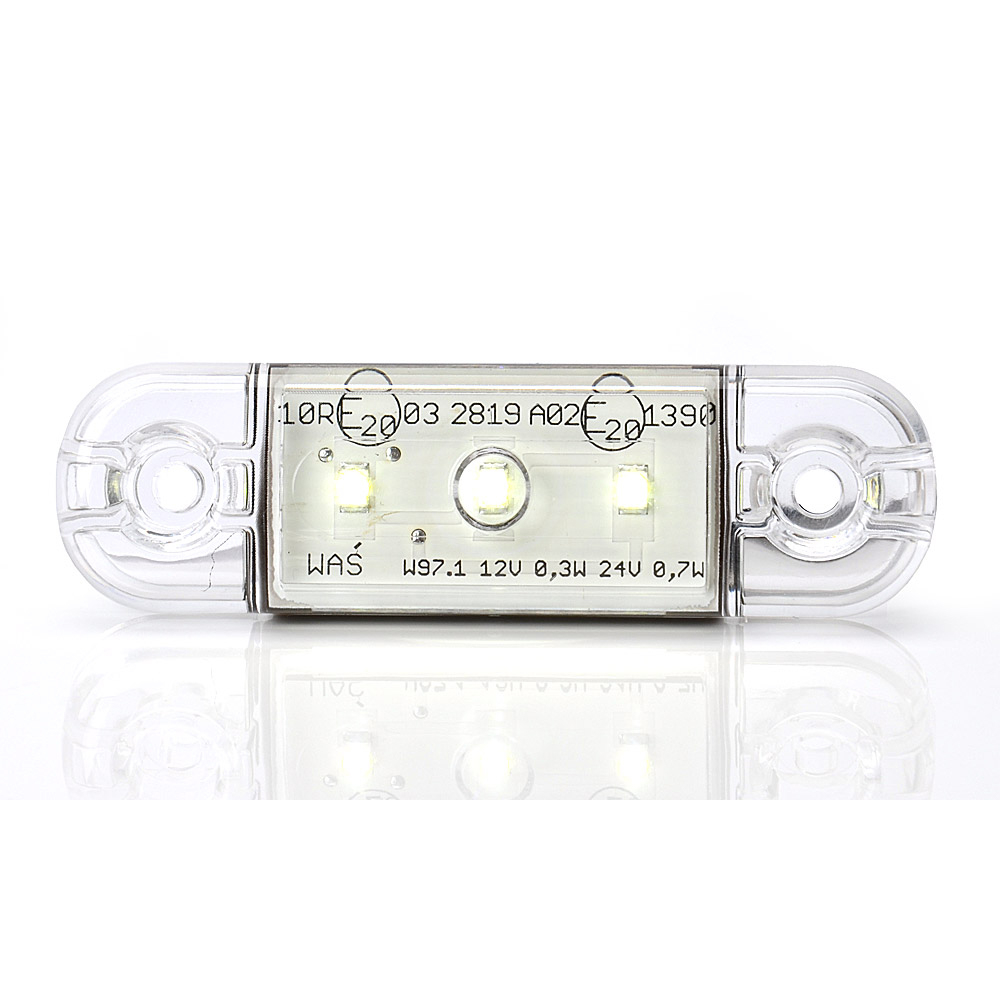 LAMPA GABARIT LED 710 W97.1, 12V-24V, POZITIE ALB WAS [3]
