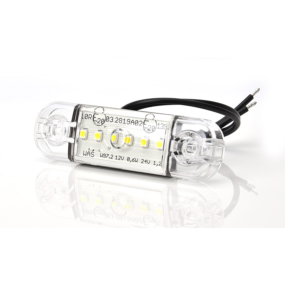 LAMPA GABARIT LED 713 W97.2, 12V-24V, POZITIE ALB WAS [11]