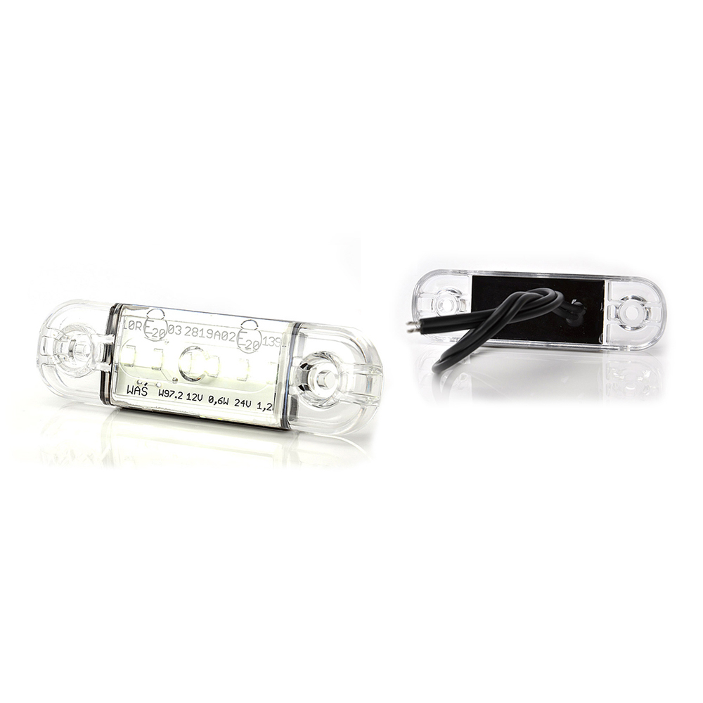 LAMPA GABARIT LED 713 W97.2, 12V-24V, POZITIE ALB WAS [8]