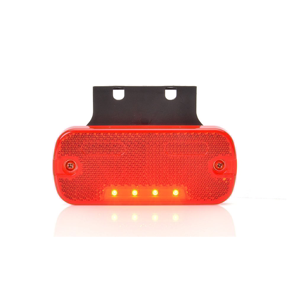 LAMPA GABARIT LED 905 W128, 12V-24V, POZITIE ROSU WAS [10]