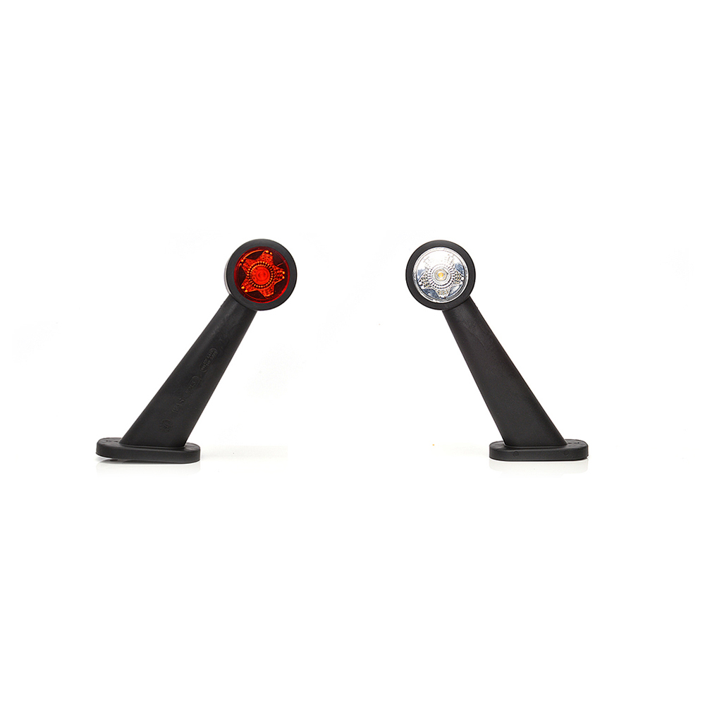 LAMPA GABARIT LED CU BRAT 875L W21.3STAR, 12V-24V, POZITIE ALB / ROSU STANGA WAS [1]