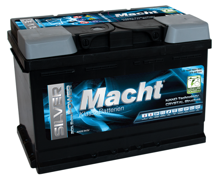 MACHT SILVER POWER 12V 65 Ah (640 A  242x175x190) [1]