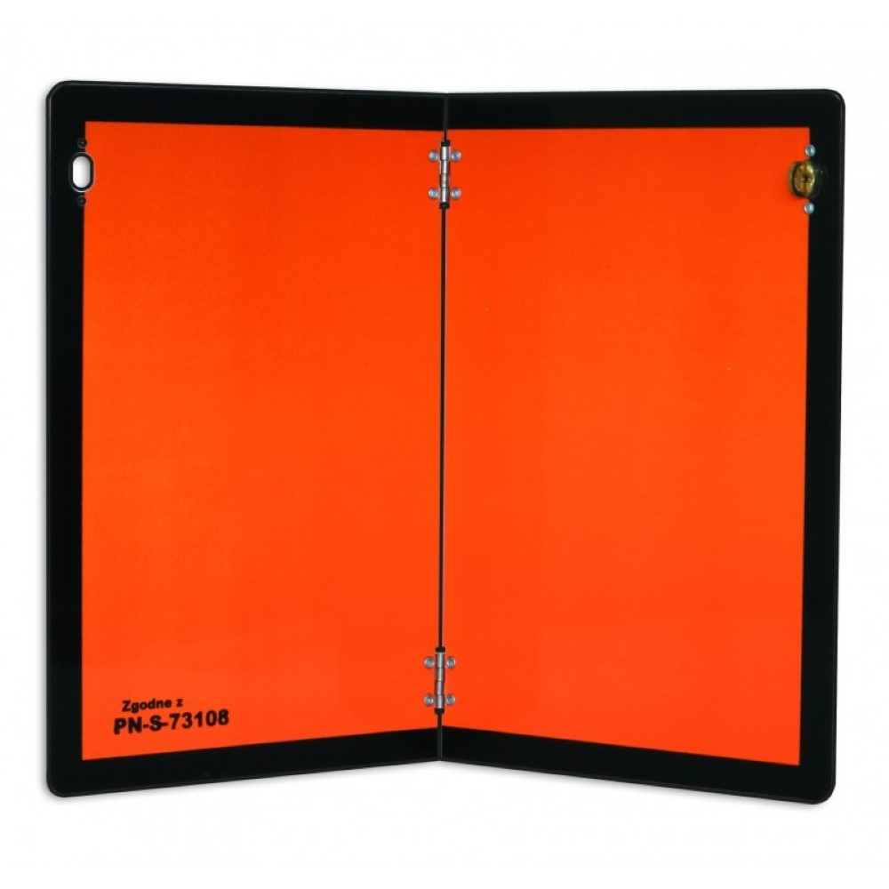 PLACA ADR 40X30 CM ALUMINIU PLIABILA VERTICAL HICO [1]