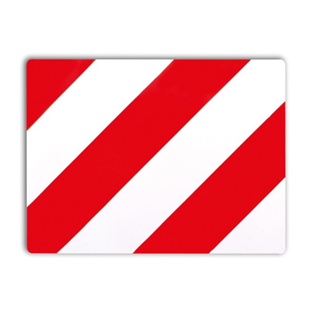 PLACA TRANSPORT AGABARITIC 40X30 CM STANGA PROFIL PVC HICO [1]