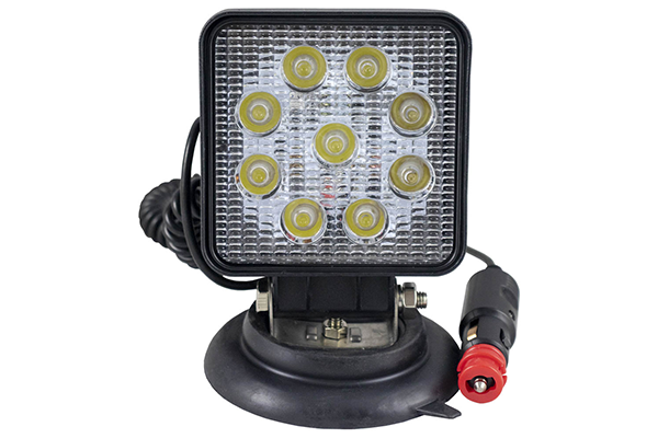 PROIECTOR DE LUCRU CU LED. PATRAT. LUMINA CONCENTRATA. BAZA MAGNETICA JBM [1]