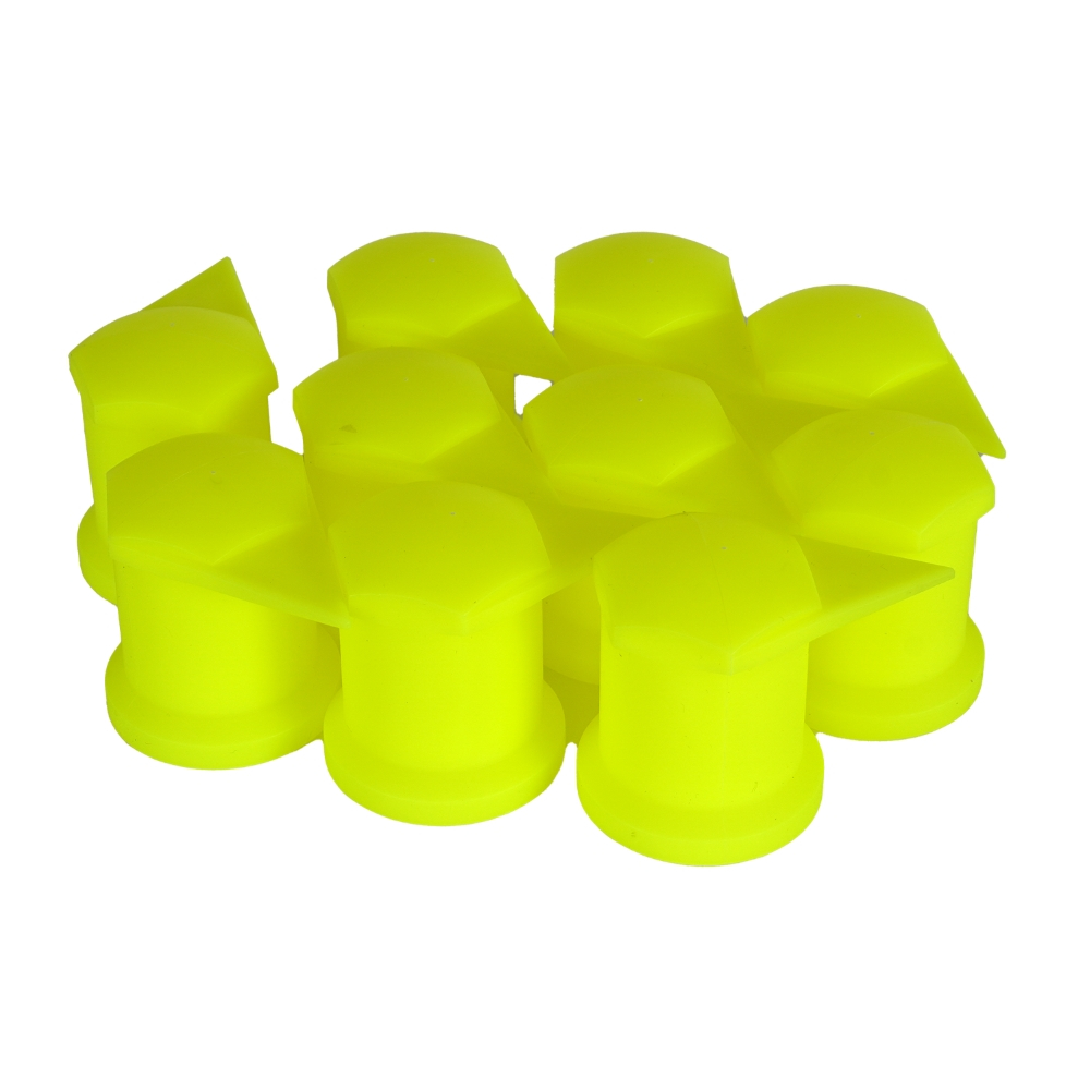 SET 10 BUCATI CAPAC PLASTIC PENTRU PREZON ROATA CU INDICATOR 33 MM NEON [5]