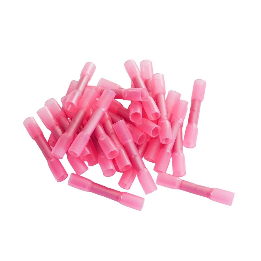SET 100 MANSOANE TERMOCONTRACTABILE DE LIPIT ROSII 4MM [2]