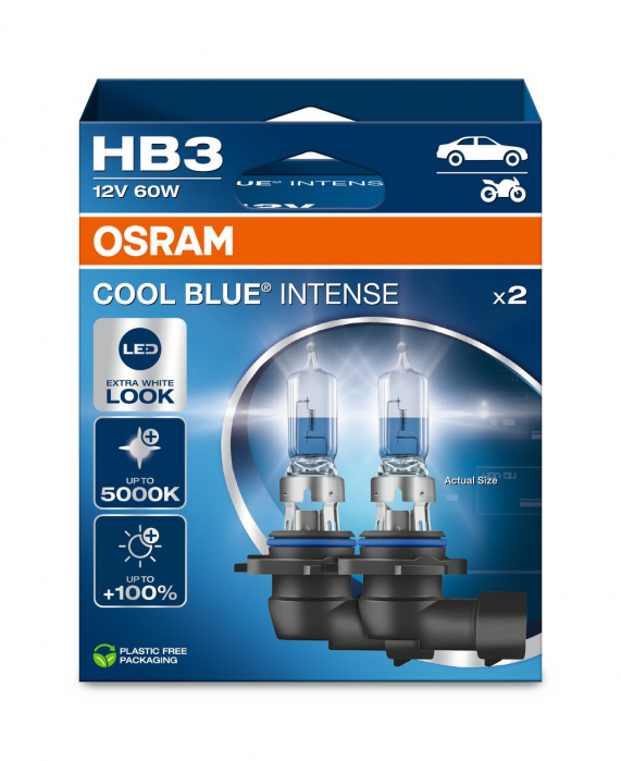 SET 2 BECURI 12V HB3 60 W COOL BLUE INTENSE NextGen OSRAM [1]