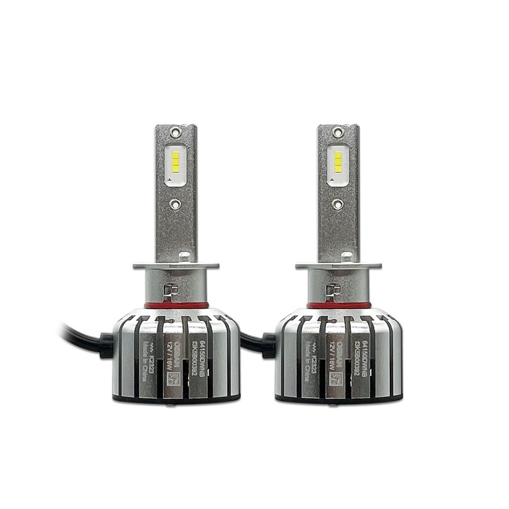 SET 2 BECURI NIGHT BREAKER LED H1 OMOLOGARE RAR OSRAM [2]