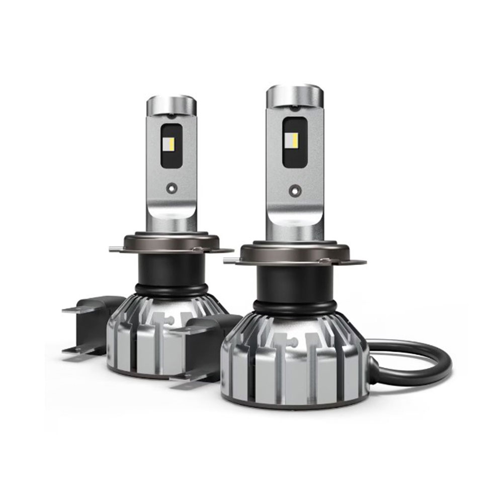 SET 2 BECURI NIGHT BREAKER LED SMART H7 +330% BLISTER OMOLOGARE RAR [1]