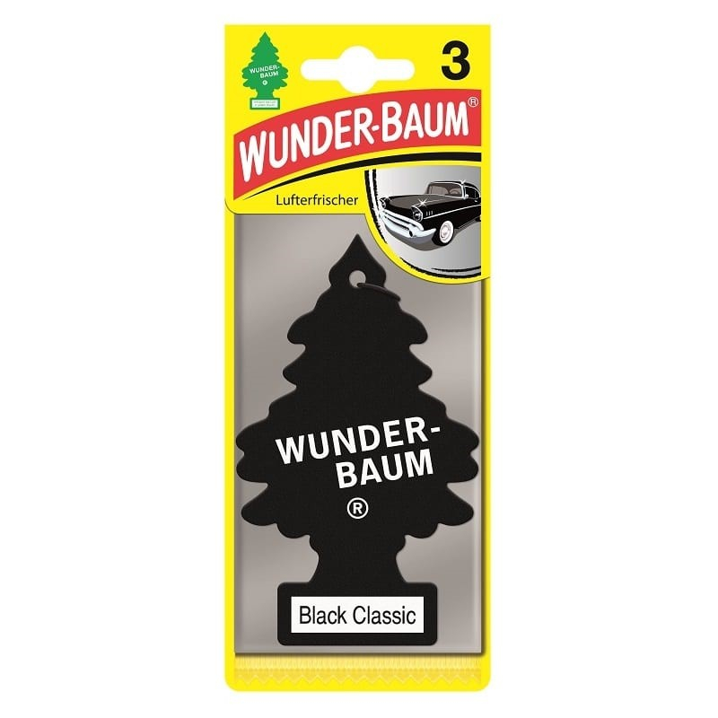 SET 3 BUCATI ODORIZANTE AUTO BRADUT WUNDER-BAUM BLACK ICE [1]