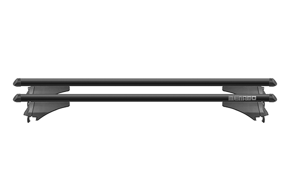 SET BARE PORTBAGAJ TRANSVERSALE ALUMINIU TIGER BLACK L 120CM CU ANTIFURT [1]