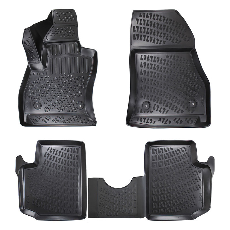 SET COVORASE AUTO CAUCIUC UMBRELLA PENTRU FIAT 500L (CUTIE MANUALA) 2013- [2]
