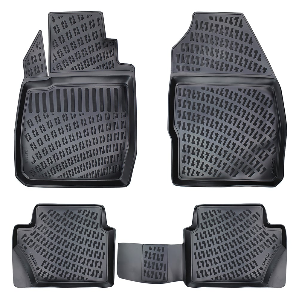 SET COVORASE AUTO CAUCIUC UMBRELLA PENTRU FORD FIESTA V 2002-2008 [1]