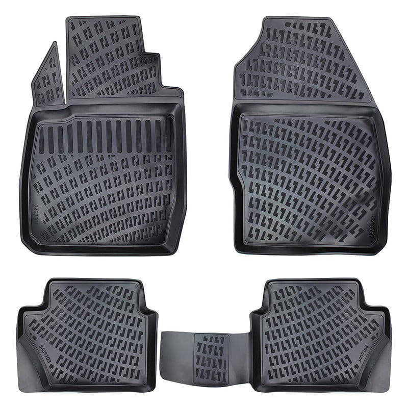 SET COVORASE AUTO CAUCIUC UMBRELLA PENTRU FORD FIESTA V 2002-2008 [2]