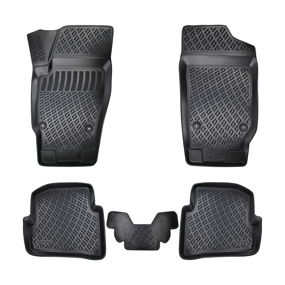 SET COVORASE AUTO CAUCIUC UMBRELLA PENTRU SKODA FABIA I 1999-2007 [3]