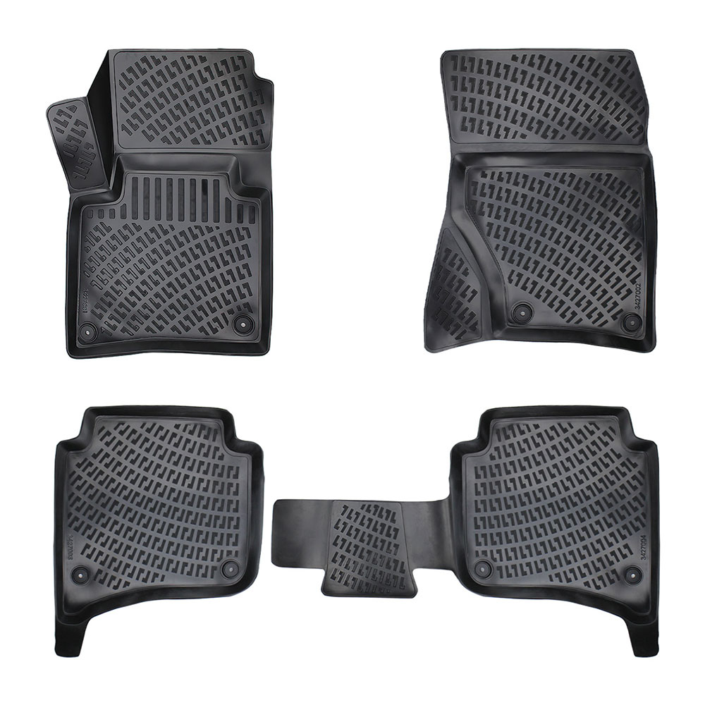 SET COVORASE AUTO CAUCIUC UMBRELLA PENTRU VW TOUAREG II (7P) CLIMA 4 ZONE 2010-2018 [5]