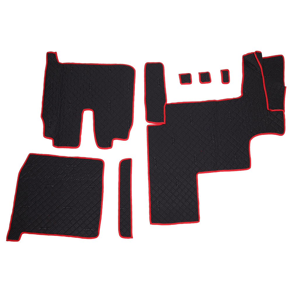 SET COVORASE PIELE ECOLOGICA TRUCK UMBRELLA PENTRU MAN TGX EURO 5. NEGRU [2]
