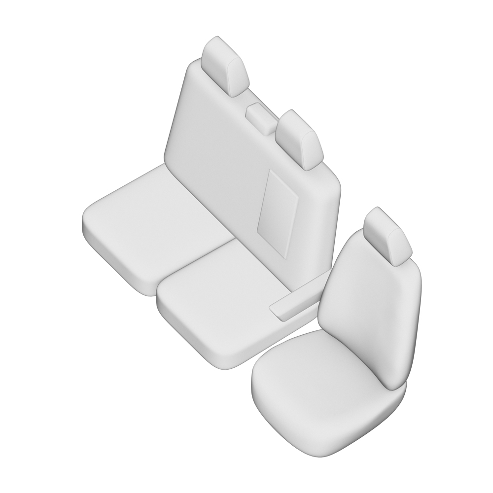 SET HUSE SCAUN UMBRELLA PENTRU FORD TRANSIT (2+1) 2014- [5]