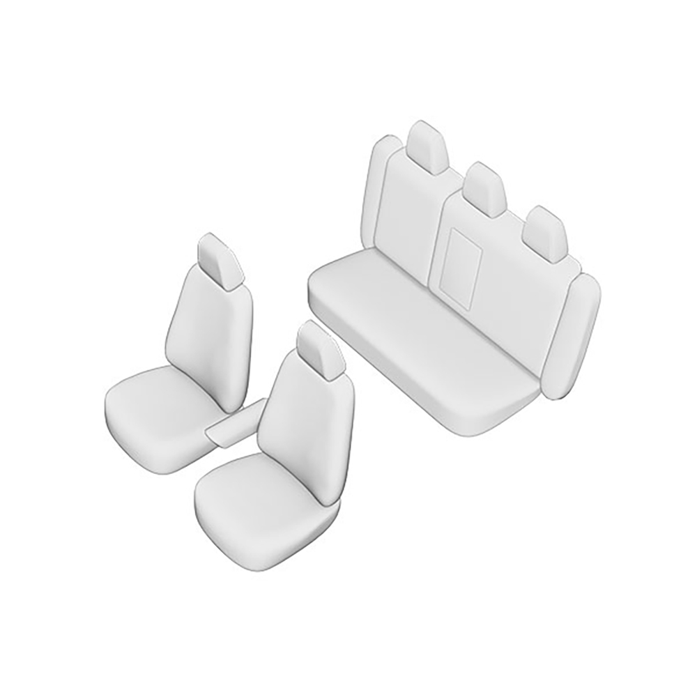 SET HUSE SCAUN UMBRELLA PENTRU TOYOTA COROLLA 2007-2013 (BANCHETA FRACTIONATA) [5]