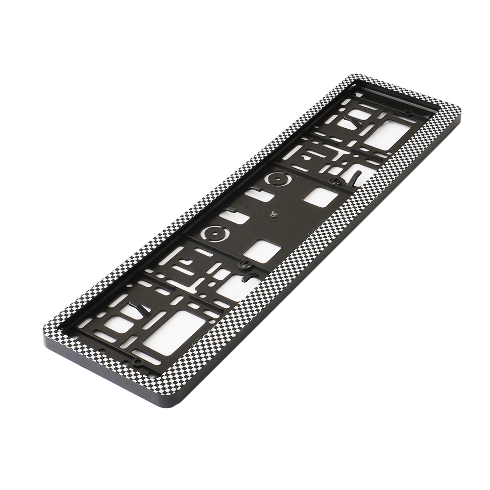 SUPORT NUMAR INMATRICULARE MEGA DRIVE CARBON SET 2 BUC [4]