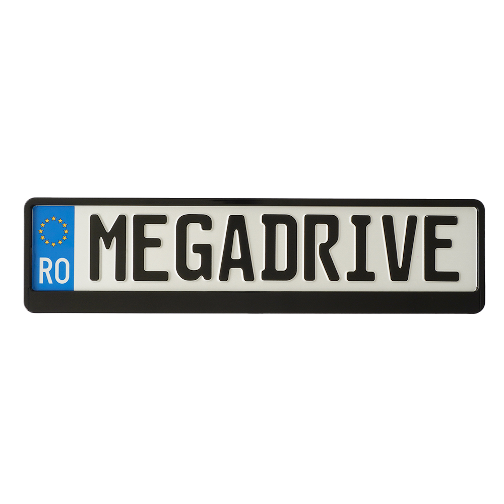 SUPORT NUMAR INMATRICULARE MEGA DRIVE RIGLETA TIP 2 SET 2 BUC [5]