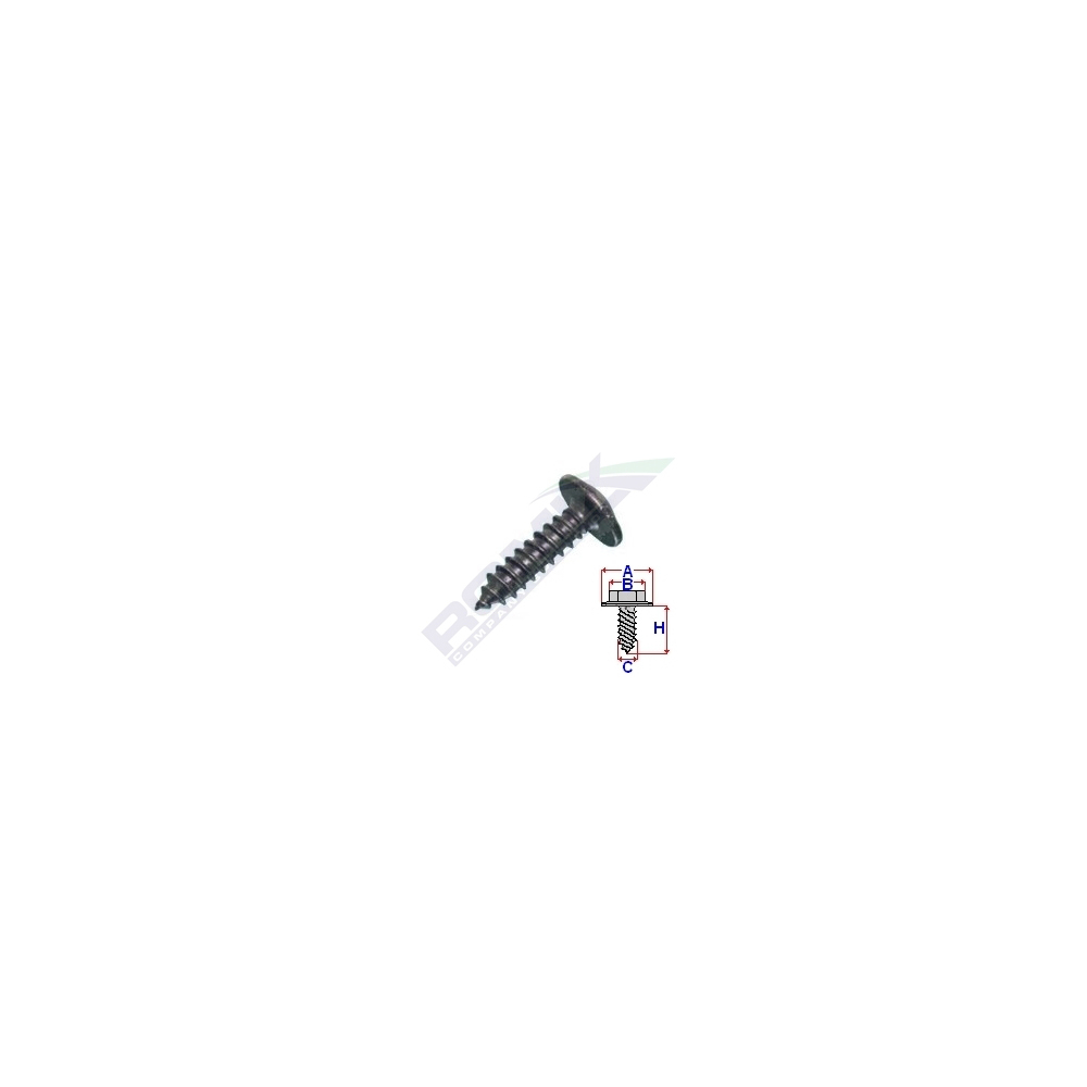 SURUB FIXARE UNIVERSAL 3.9X25MM SET 100 BUC [1]