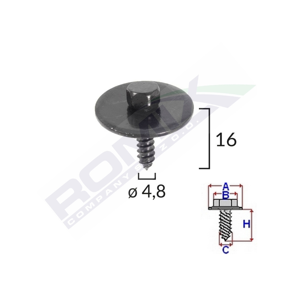 SURUB PENTRU CAPAC MOTOR PENTRU MERCEDES SET 10 BUC [1]