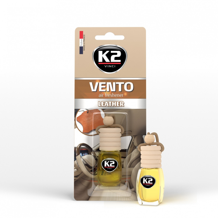 VENTO 8ML BLISTER Odorizant sticluta cu snur LEATHER [3]