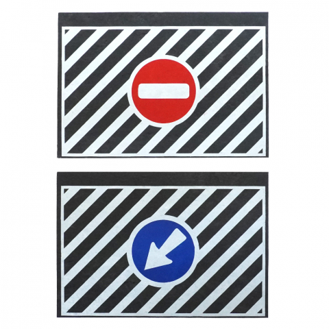 ACCESORII EXTERIOR - APARATORI NOROI CAMION 35X50 CM SET 2 BUC