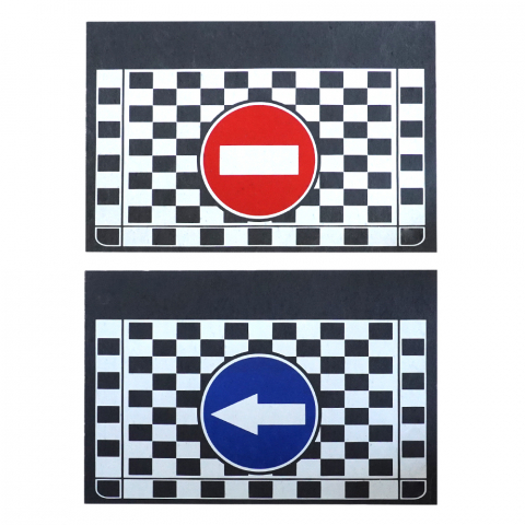 ACCESORII EXTERIOR - APARATORI NOROI CAMION 40X60 CM SET 2 BUC