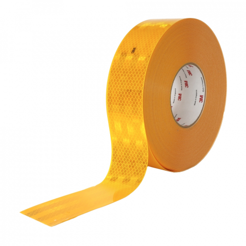 ECHIPAMENTE SERVICE - BANDA REFLECTORIZANTA 3M 983-71 GALBEN 53.5MMX50M ECE 104