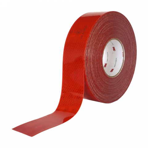 ECHIPAMENTE SERVICE - BANDA REFLECTORIZANTA 3M 983-71 ROSU 53.5MMX50M ECE 104