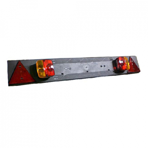 ELECTRICA / ELECTRONICA - BARA PENTRU REMORCA DE 1.020X140MM CU LAMPI DE SEMNALIZARE JBM