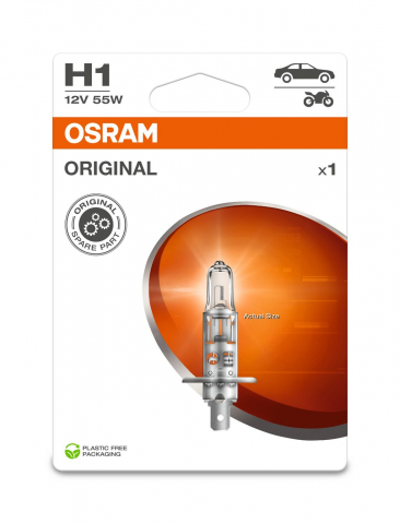 BEC 12V H1 55 W ORIGINAL BLISTER 1 BUC OSRAM [2]