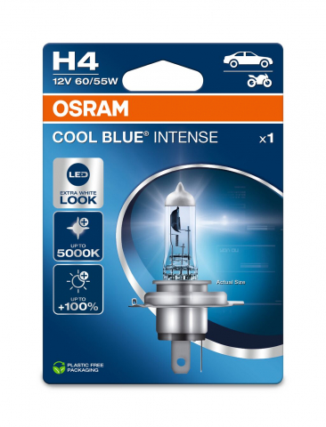 BEC 12V H4 60/55 W COOL BLUE INTENSE BLISTER NextGen 1 BUC OSRAM [1]