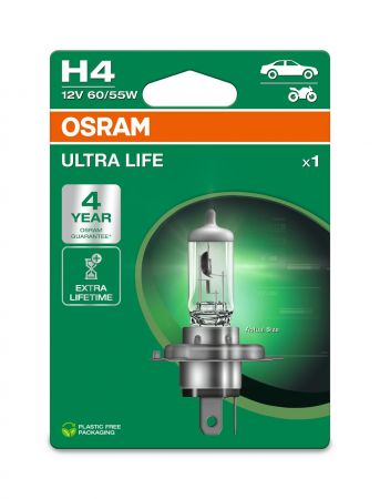 BEC 12V H4 60/55 W ULTRA LIFE BLISTER 1 BUC OSRAM [1]