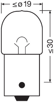 BEC 12V R5W ORIGINAL SET 10 BUC OSRAM [1]