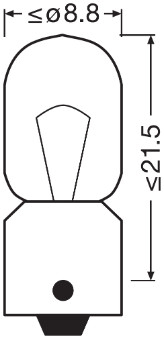 BEC 12V T4W ORIGINAL SET 10 BUC OSRAM [1]