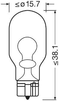 BECURI AUTO - BEC 12V W16W ORIGINAL SET 10 BUC OSRAM