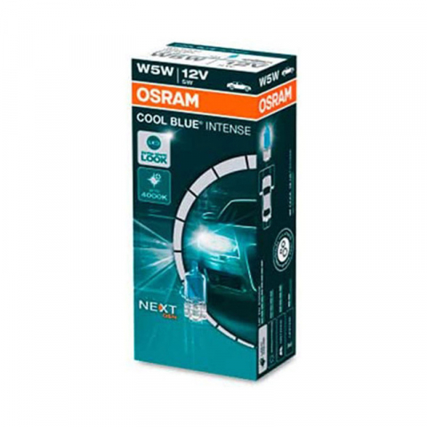 BECURI AUTO - BEC 12V W5W COOL BLUE INTENSE NextGen SET 10 BUC OSRAM
