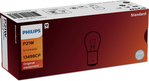 BEC CAMION 24V P21W BA15S SET 10 buc PHILIPS [1]
