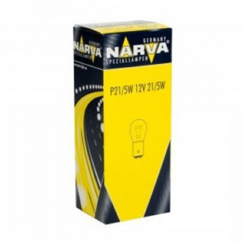 BECURI AUTO - BEC STOP FRANA 12V P21/5W BAY15d SET 10 BUC NARVA