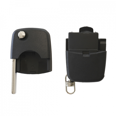 CARCASA CHEIE CONTACT PENTRU AUDI A3 / A6 / A8, 3 BUTOANE, CU CHEIE [3]