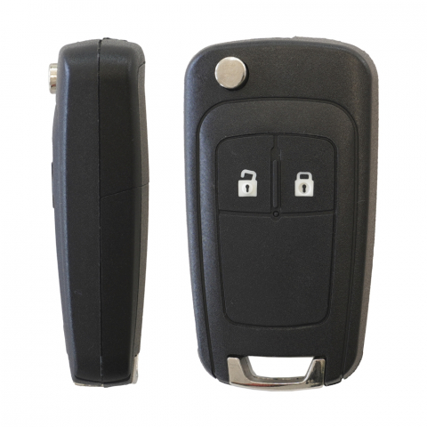CARCASA CHEIE CONTACT PENTRU CHEVROLET CRUZE/EQUINOX 2 BUTOANE, CU CHEIE [2]