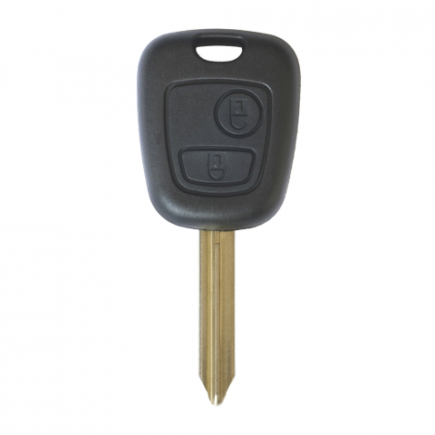 ACCESORII INTERIOR - CARCASA CHEIE CONTACT PENTRU CITROEN BERLINGO / SAXO / XSARA PICASSO 2 BUTOANE, CU CHEIE