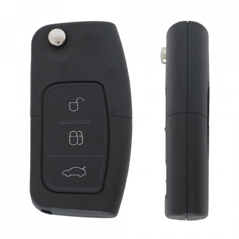 CARCASA CHEIE CONTACT PENTRU FORD FOCUS / MONDEO, 3 BUTOANE, CU CHEIE [1]