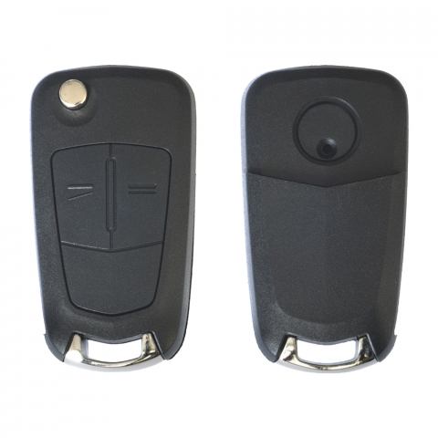 ACCESORII INTERIOR - CARCASA CHEIE CONTACT PENTRU OPEL ASTRA / CORSA / TIGRA / VECTRA, 2 BUTOANE, CU CHEIE