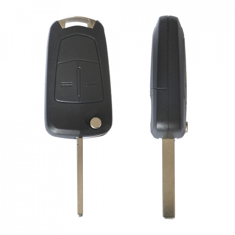 ACCESORII INTERIOR - CARCASA CHEIE CONTACT PENTRU OPEL VECTRA, 2 BUTOANE, CU CHEIE