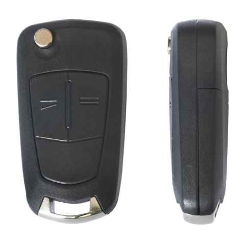 CARCASA CHEIE CONTACT PENTRU OPEL VECTRA, 2 BUTOANE, CU CHEIE [1]